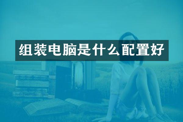组装电脑是什么配置好