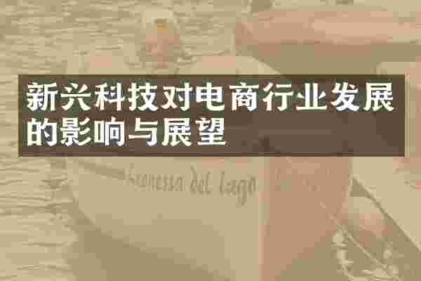 新兴科技对电商行业发展的影响与展望