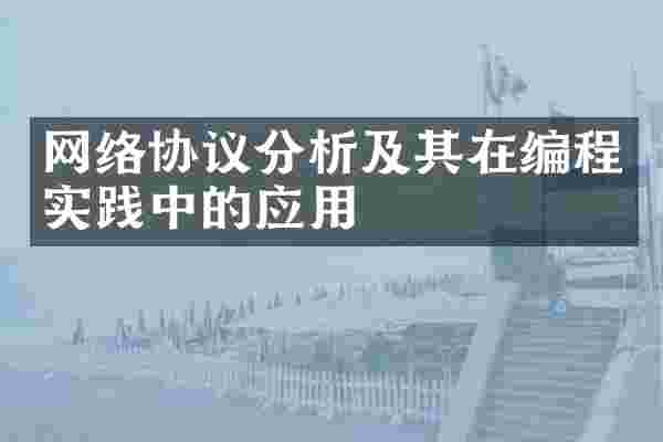 网络协议分析及其在编程实践中的应用