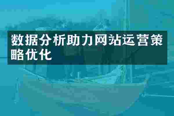 数据分析助力网站运营策略优化